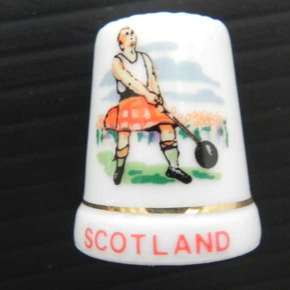 Vintage Thimble from Scotland - Picture 3 of 3